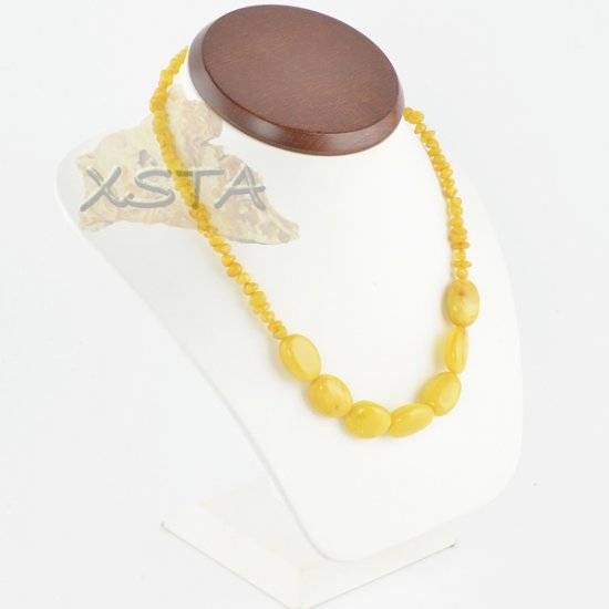 Amber necklaces polished butterscotch